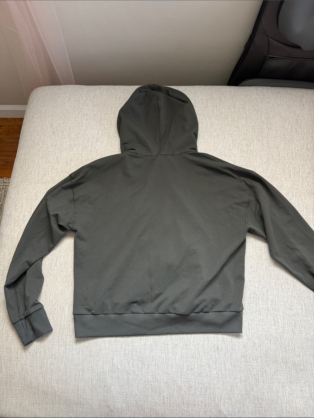 Vuori Dark Green Full-Zip Hooded Sweatshirt - Picture 5 of 5